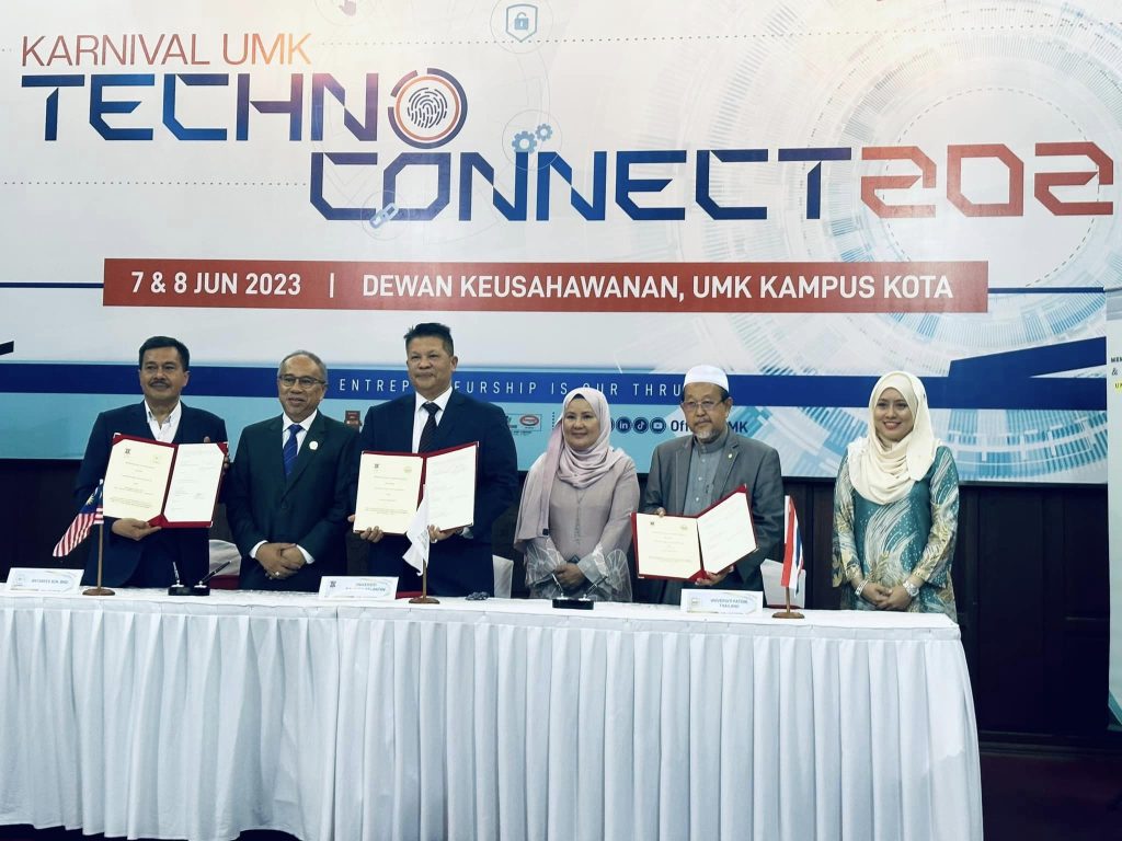 signed MOU with Faculty of Data Science & Computing, University Malaysia Kelantan 8/6/2023 (UMK)